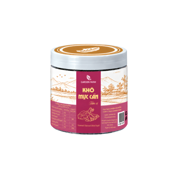 Khô mực cán GARDEN FARM Hũ 100g