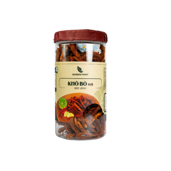 Khô Bò Sợi GARDEN FARM Hũ 250g
