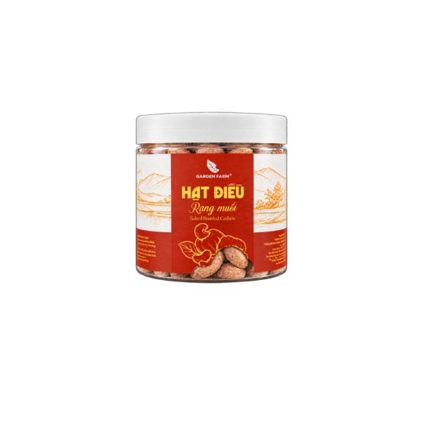 Hạt điều rang muối GARDEN FARM hũ 150g