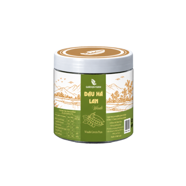 Đậu Hà Lan Wasabi GARDEN FARM Hũ 150g